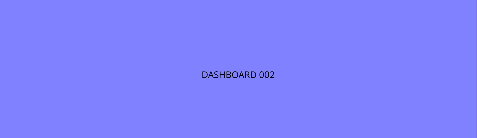 DASHBOARD 002
