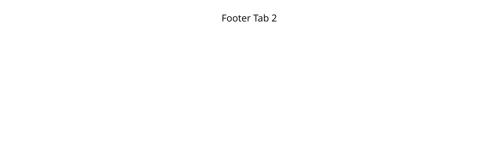 Footer Tab 2